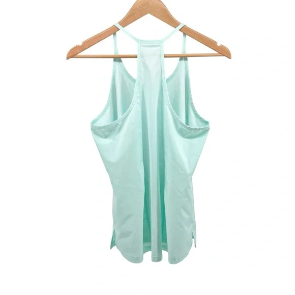 Tek Gear DryTek Bundle (3) Workout Racerback Tank Tops Sz M Black Olive Mint - Picture 4 of 16